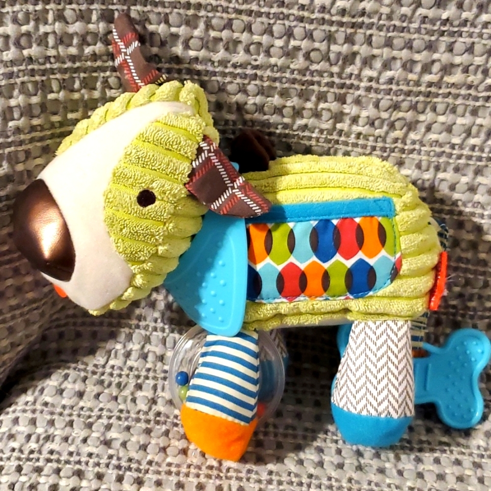 Skip Hop | Bandana Buddies Activity Puppy Toy / Stuffed Animal